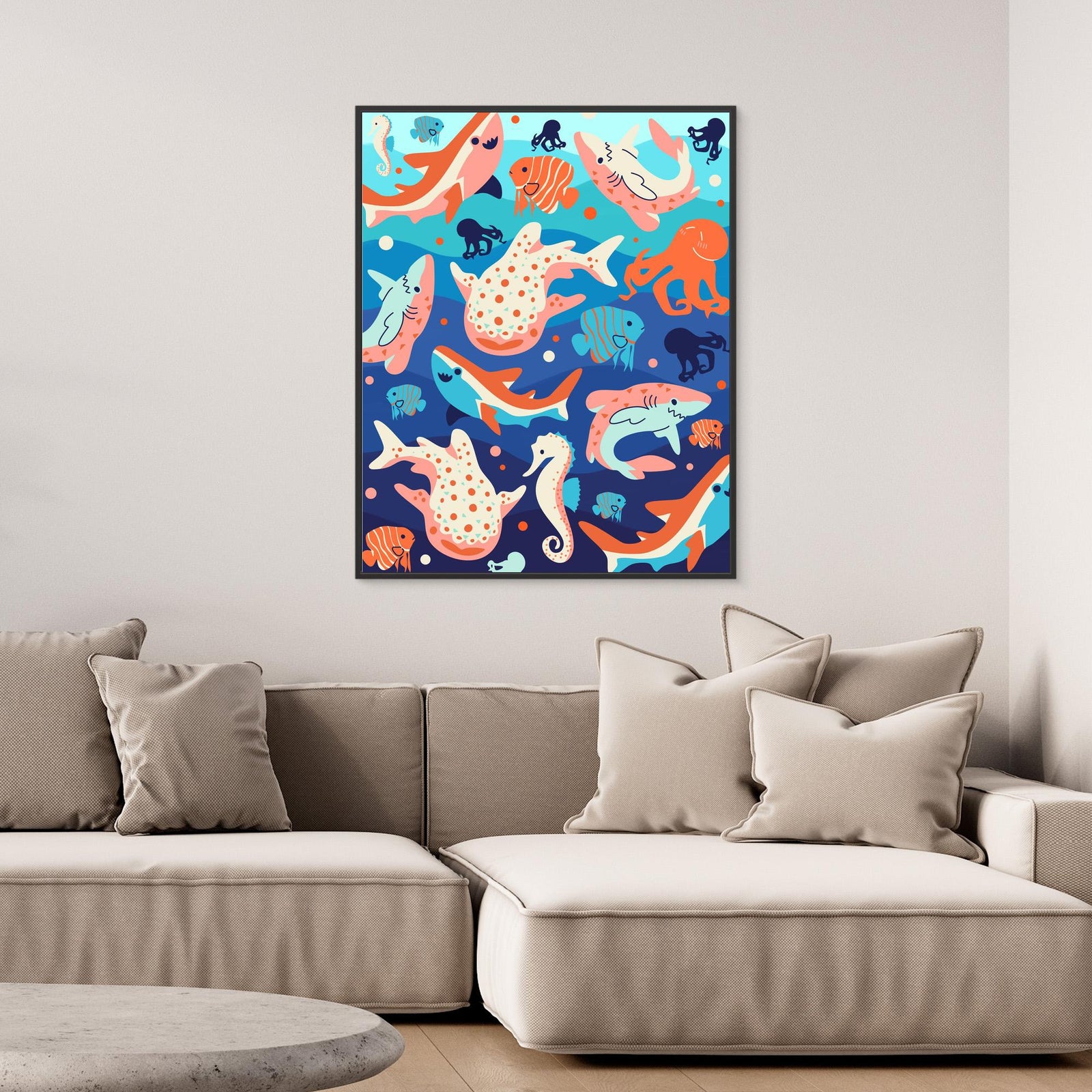 Canvas Print - Ocean Wonders by Kintsugi99