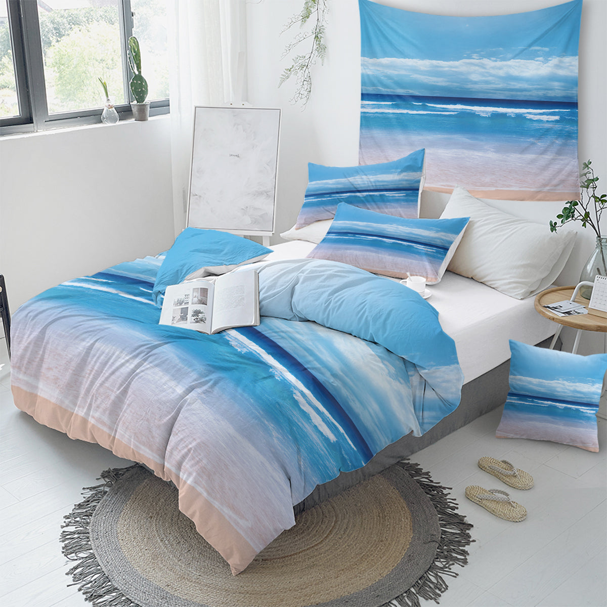 Peace of the Beach Duvet Cover Set