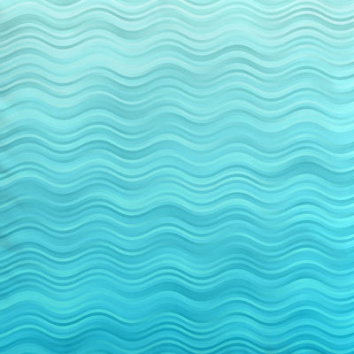 Waves of Blue Duvet Cover Set