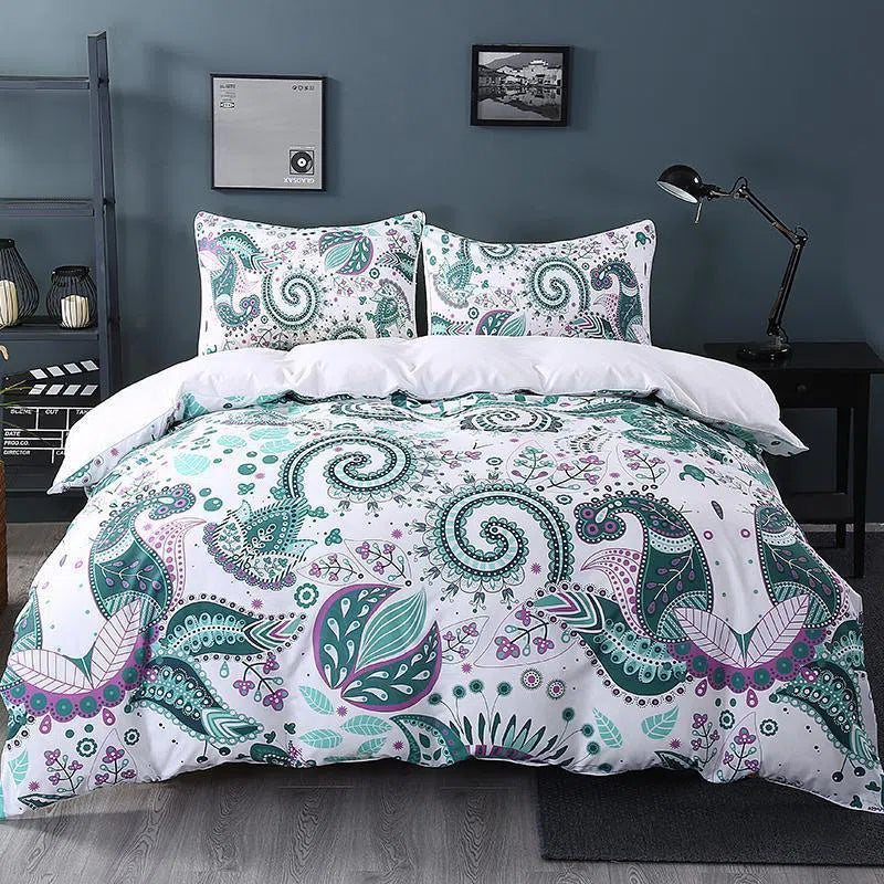 Coastal Paisley Bedding Set