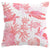Red Coral Wonders Pillow Cover