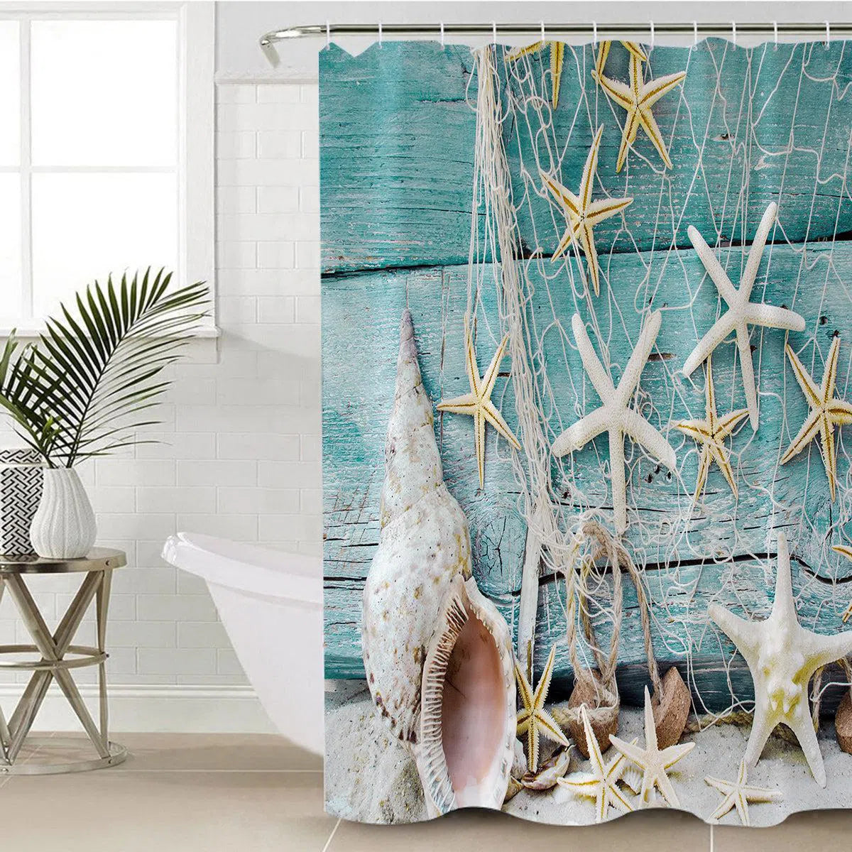 Fishing Net Shower Curtain