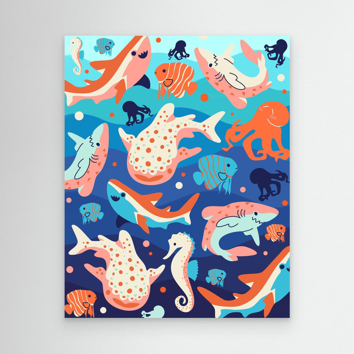 Canvas Print - Ocean Wonders by Kintsugi99