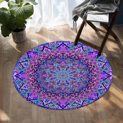 Cosmic Bohemian Round Area Rug