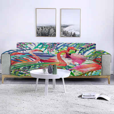 Flamingo Passion Sofa Cover