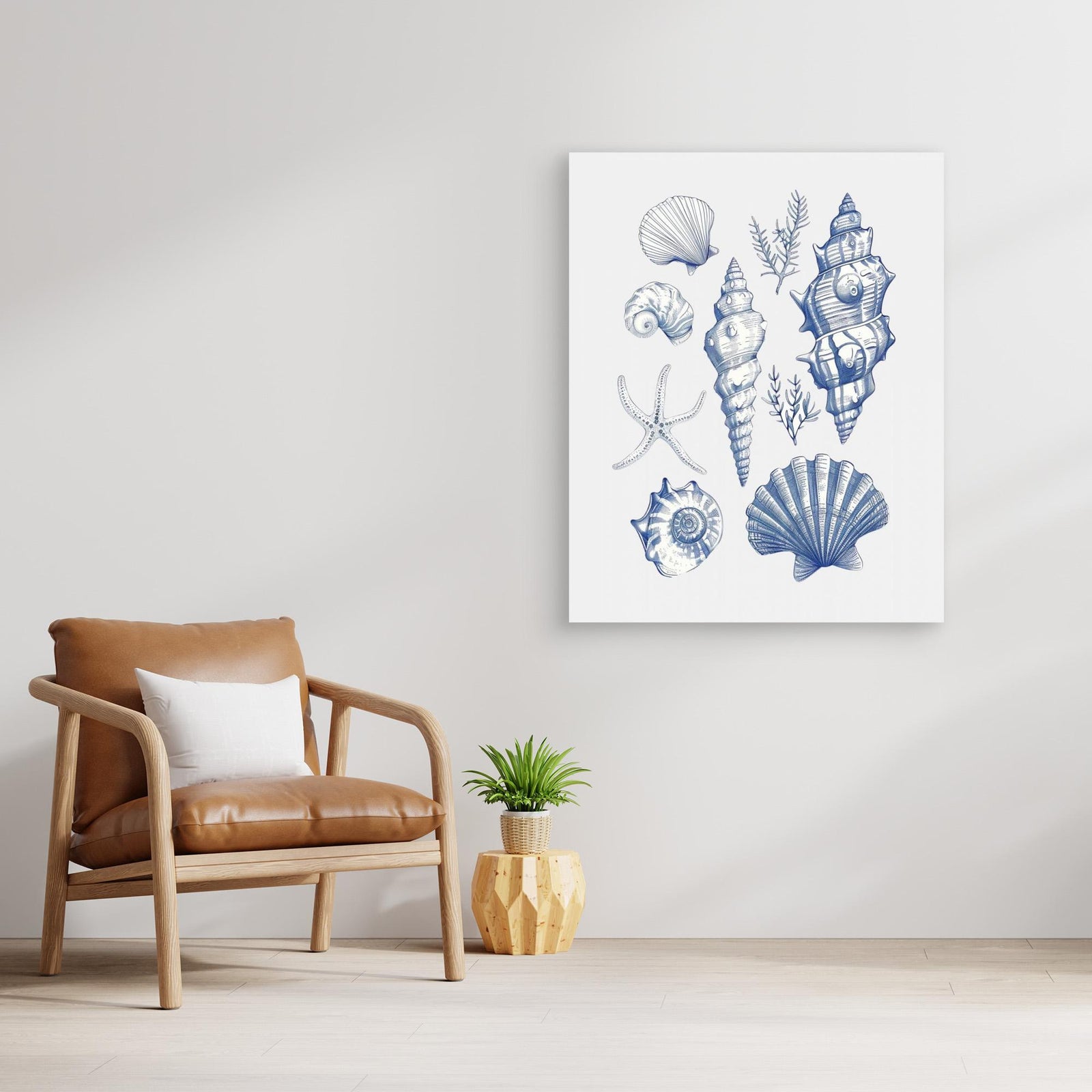 Canvas Print - Shell Collage by Jolly And Dash