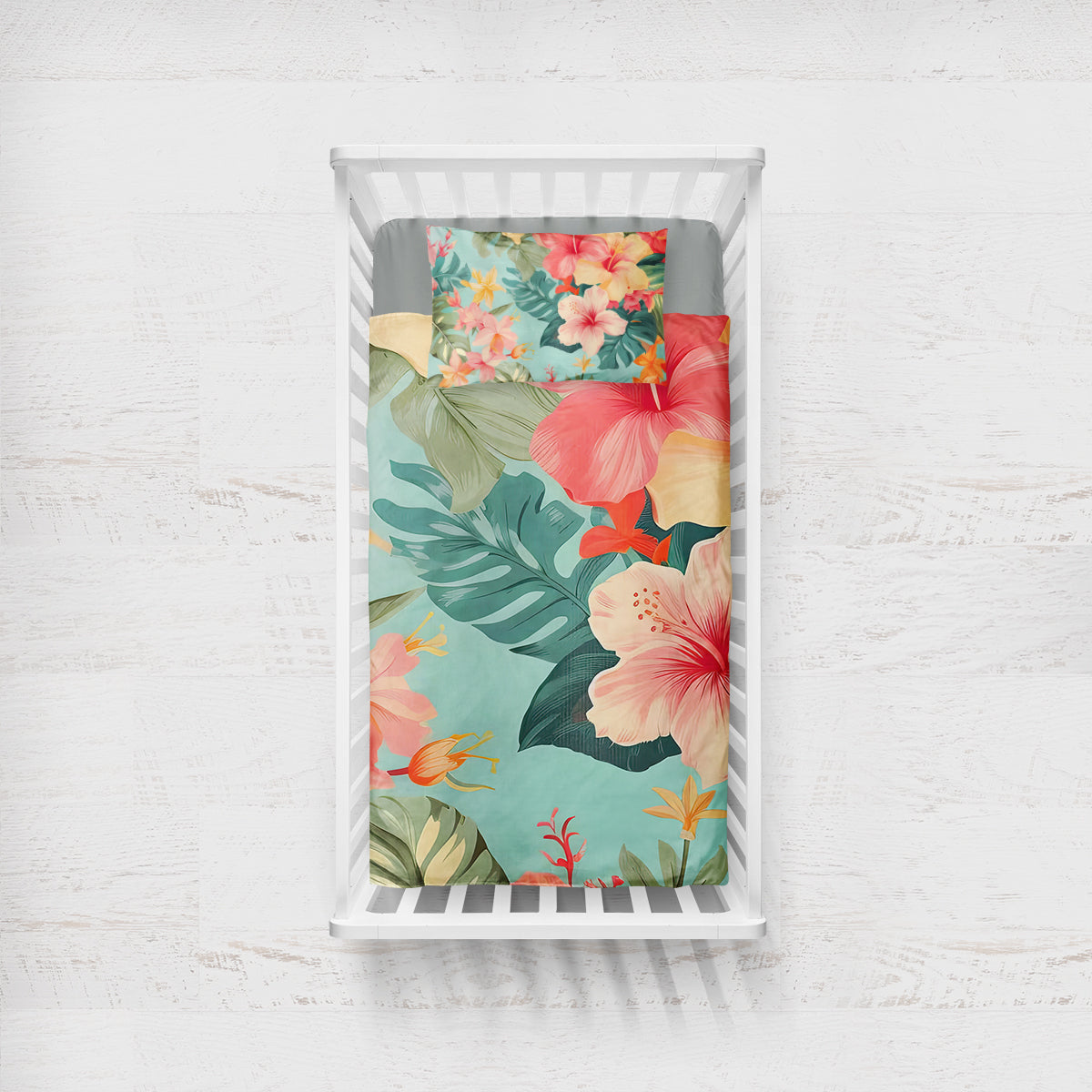 Hibiscus Passion Crib Bedding