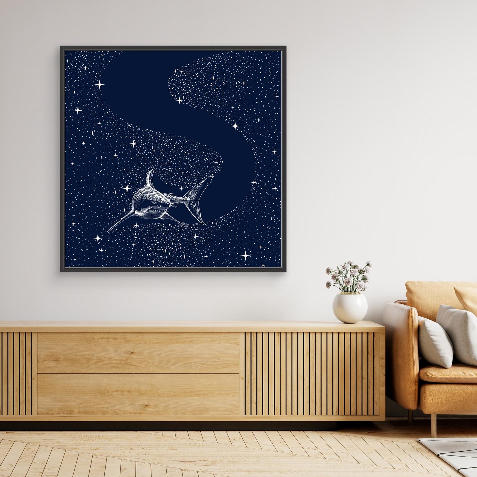 Canvas Print - Starry Shark by Alirıza çakir