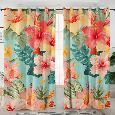 Hibiscus Passion Curtains