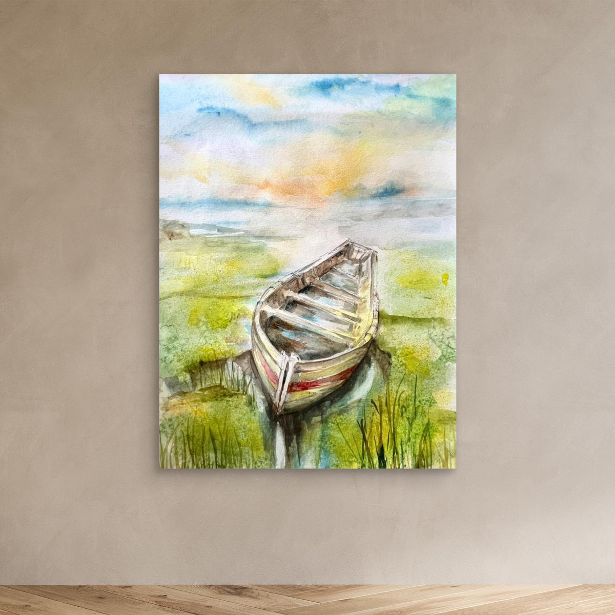 Canvas Print - Boat 2024 by Anda Bieza