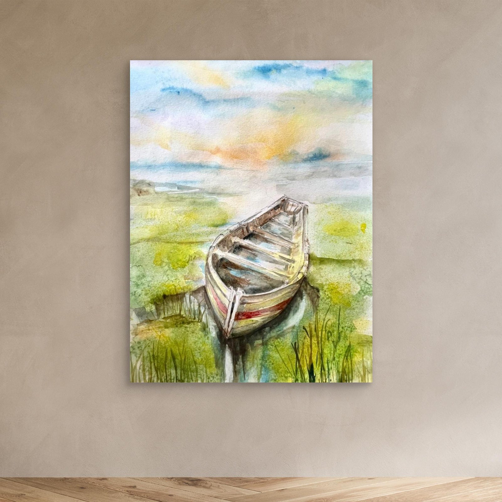 Canvas Print - Boat 2024 by Anda Bieza
