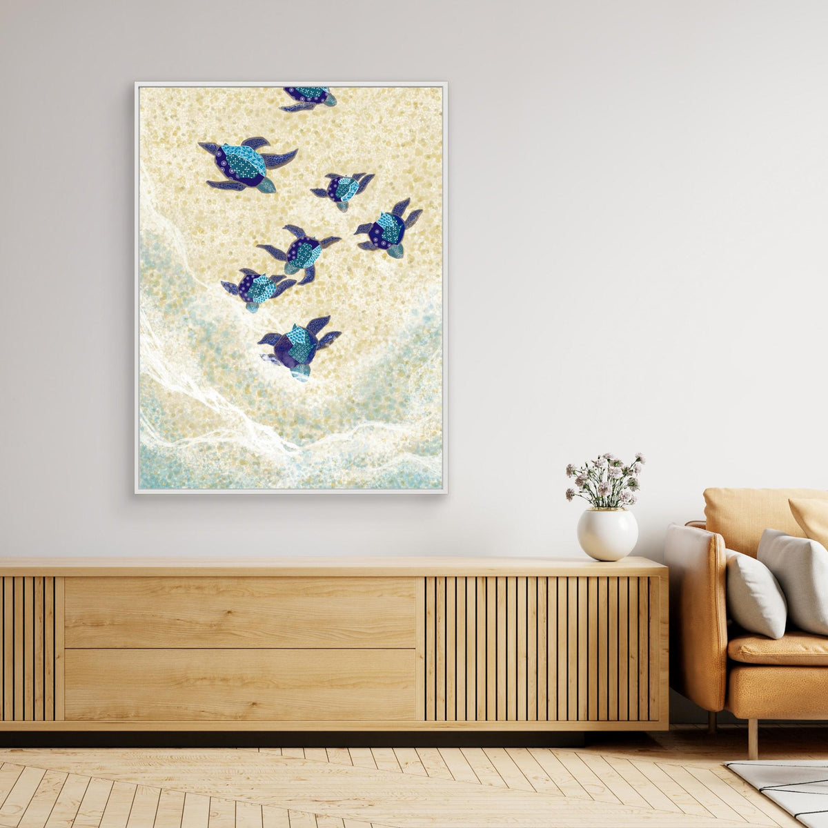 Canvas Print - Into survival by Art By The Ocean