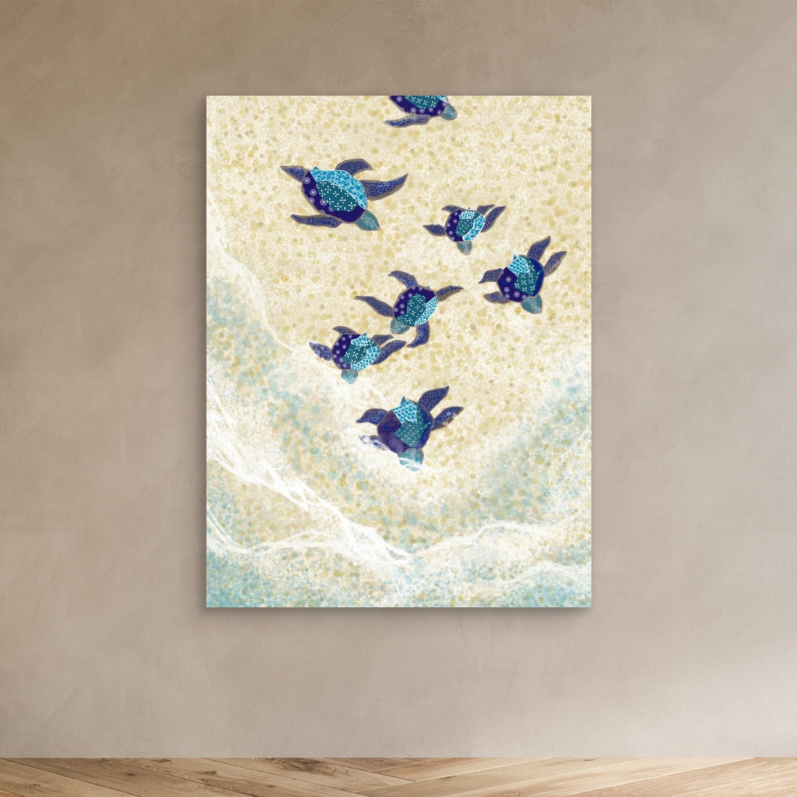 Canvas Print - Into survival by Art By The Ocean