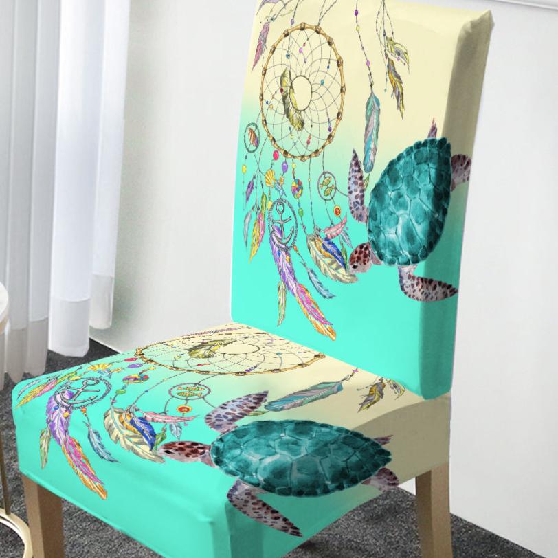The Dreamcatcher and Sea Turtle Chair Cover