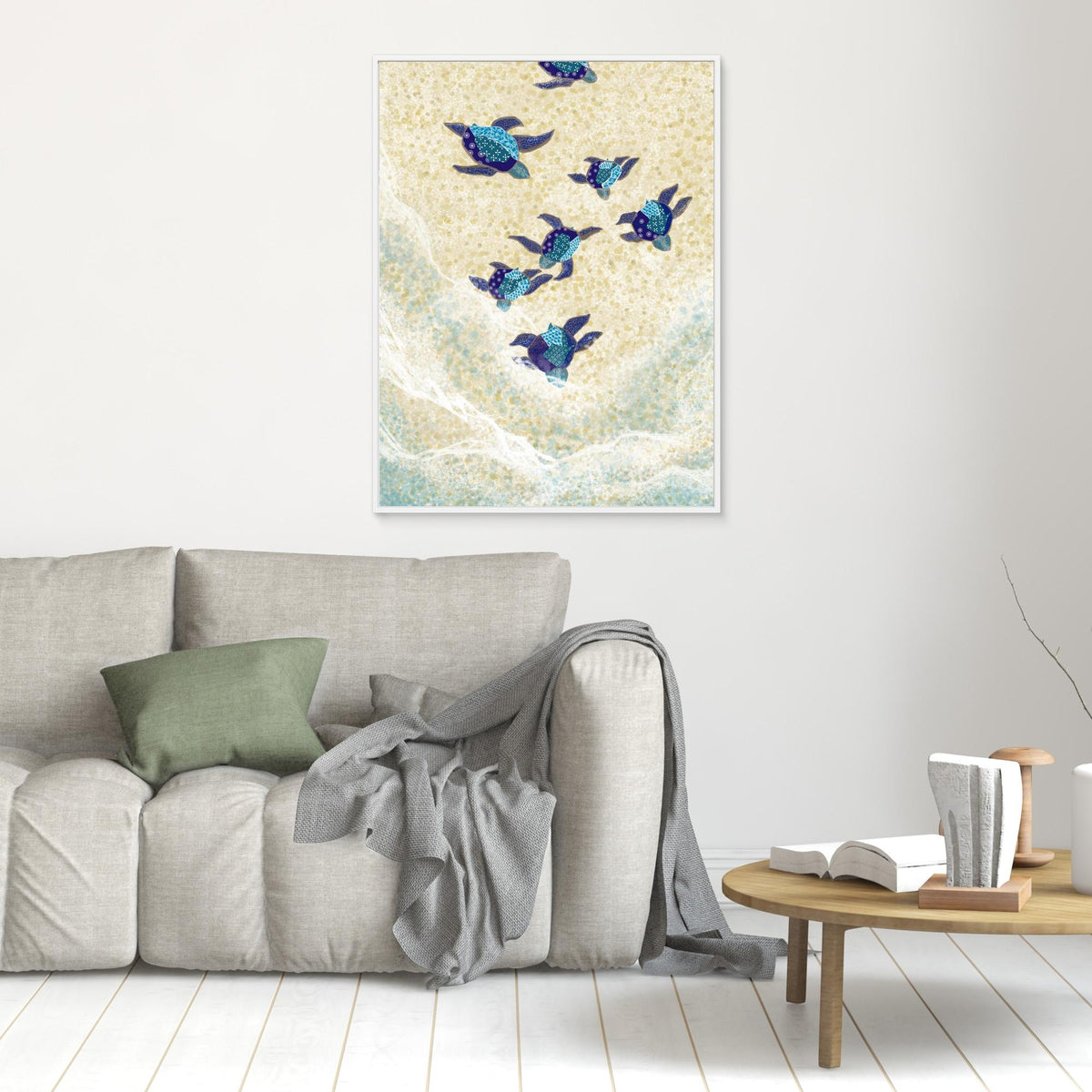 Canvas Print - Into survival by Art By The Ocean