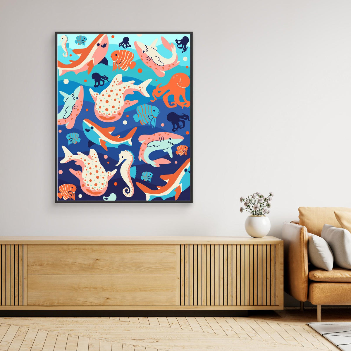 Canvas Print - Ocean Wonders by Kintsugi99