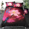 Dragonflies and Lotus Bedding Set