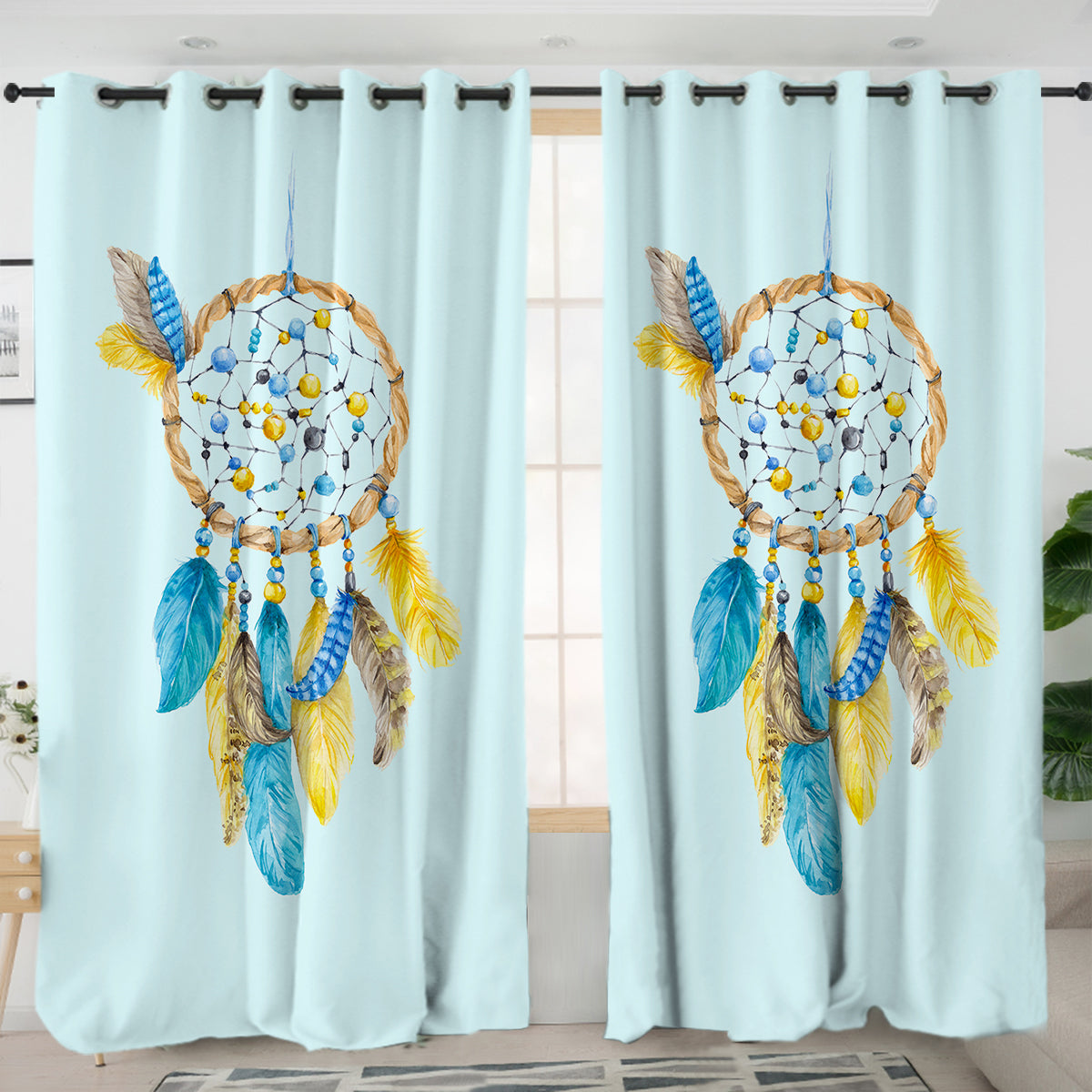 Dreams of Blue Curtains