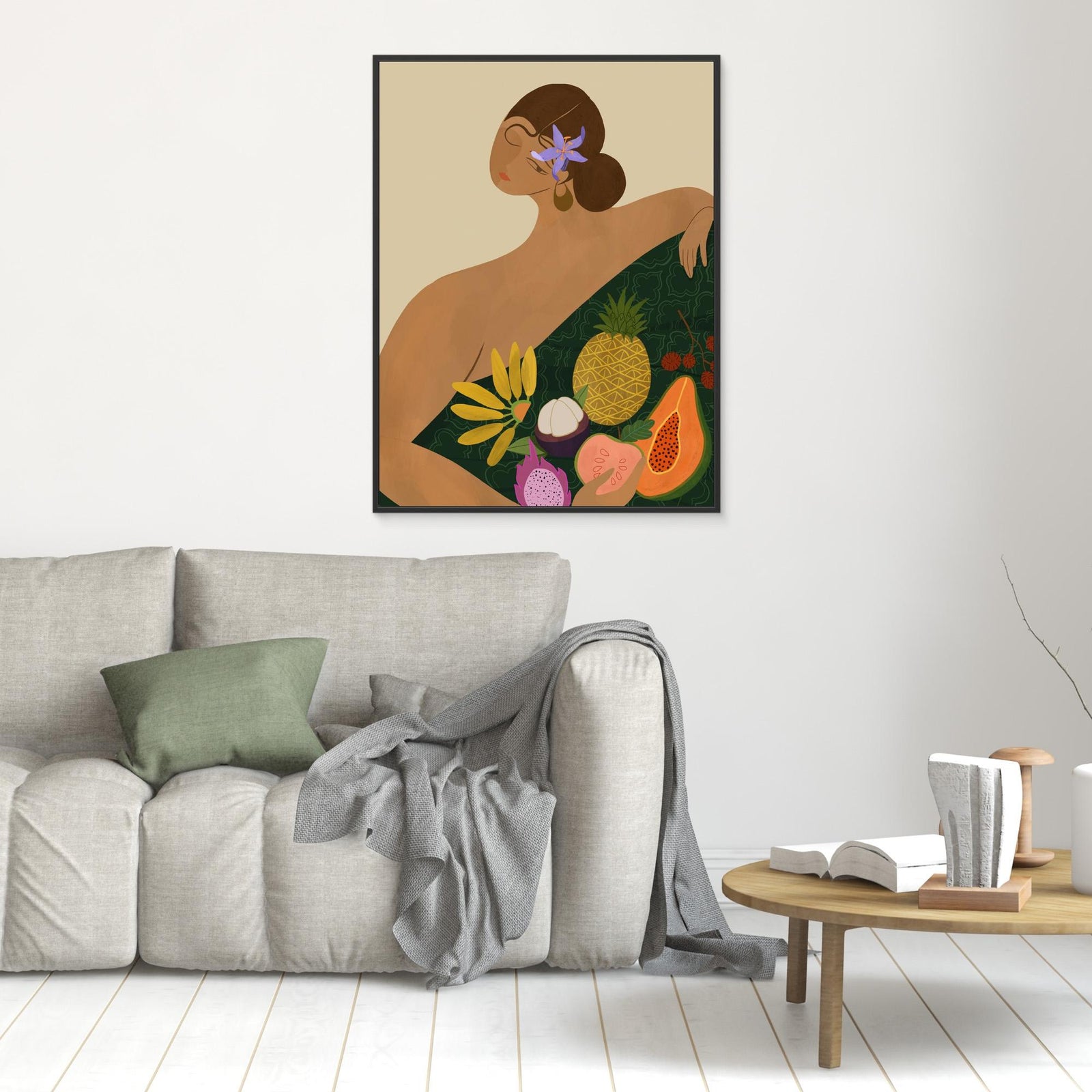 Canvas Print - Fruit Seller by Arty Guava