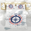 The Seafarer Reversible Bedcover Set