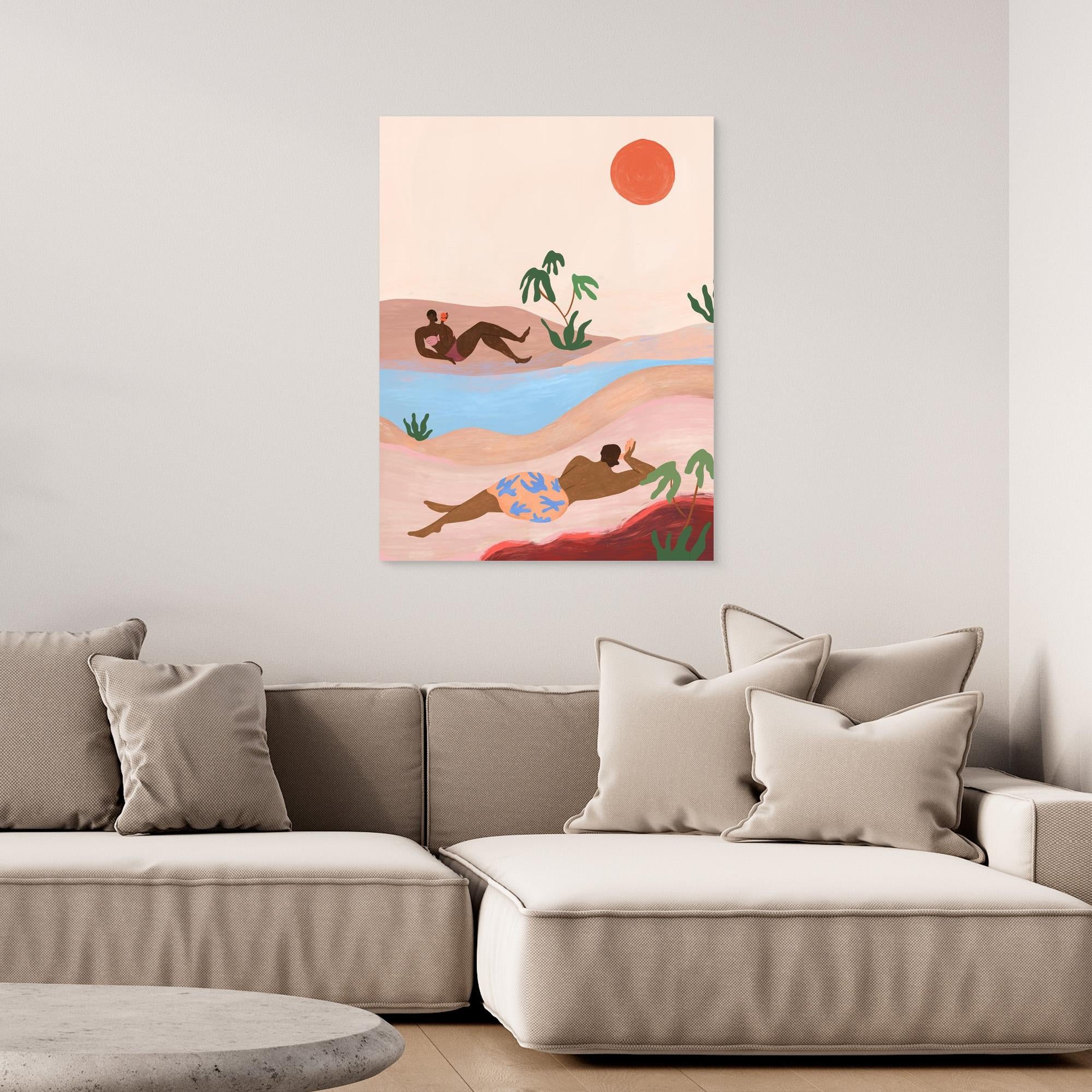 Canvas Print - Beach Please by Arty Guava