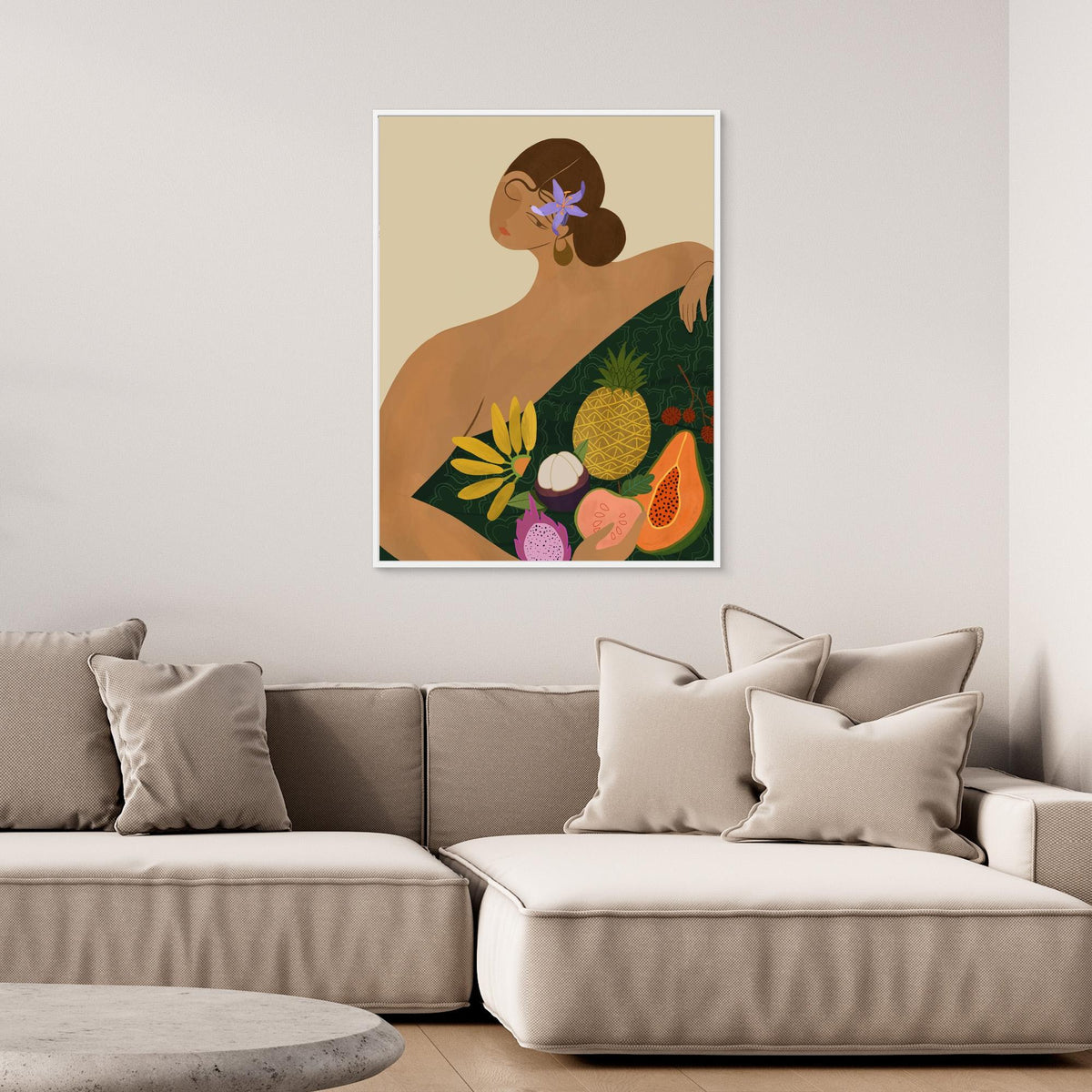 Canvas Print - Fruit Seller by Arty Guava