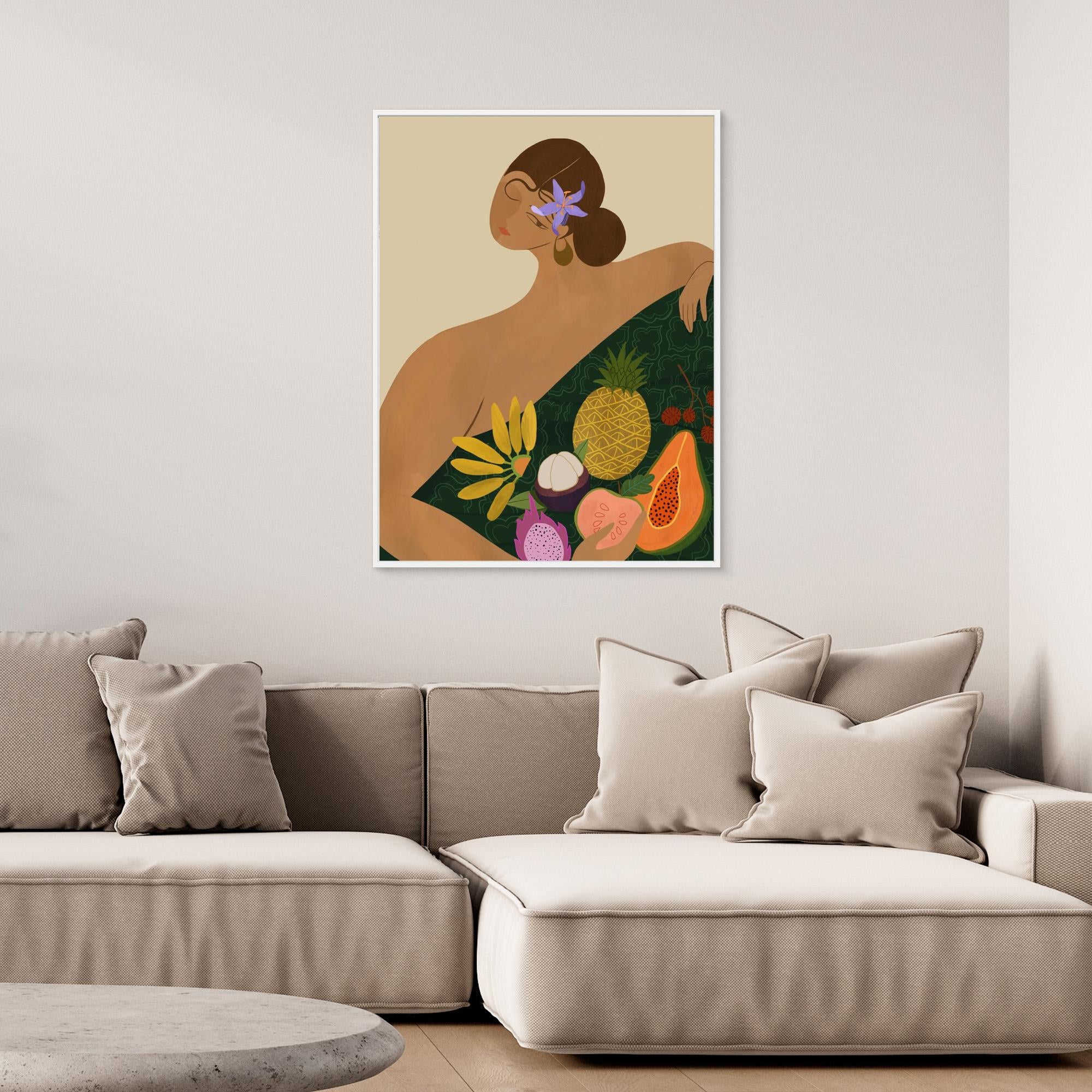 Canvas Print - Fruit Seller by Arty Guava