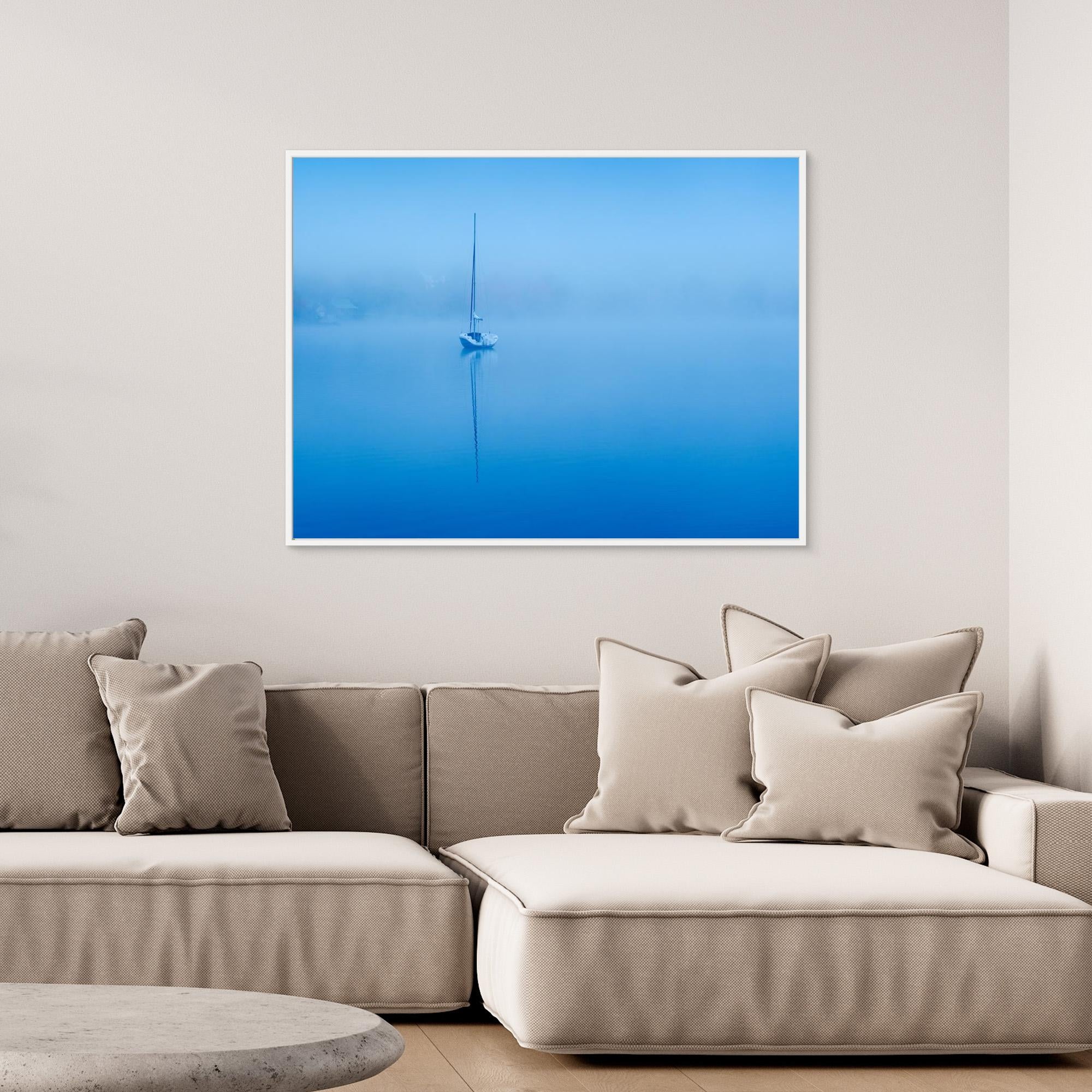 Canvas Print - Peaceful Blue Morning by David H Yang
