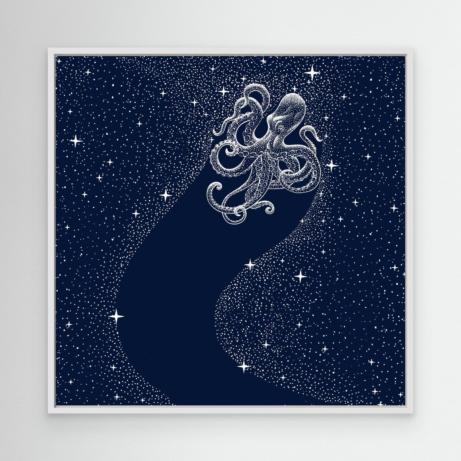 Canvas Print - Starry Octopus by Alirıza çakir
