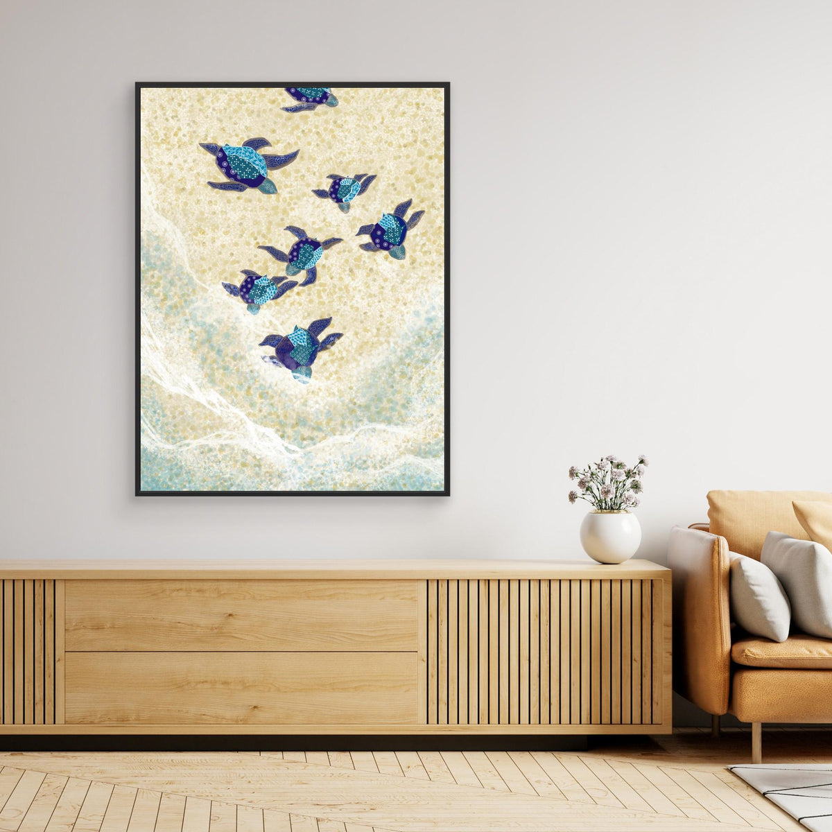 Canvas Print - Into survival by Art By The Ocean