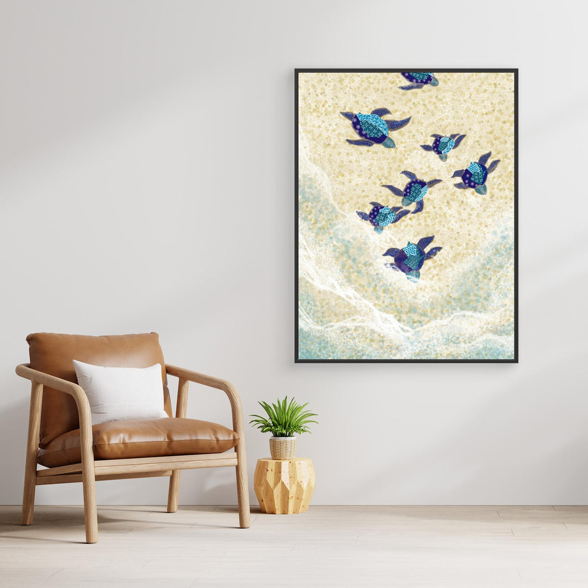 Canvas Print - Into survival by Art By The Ocean