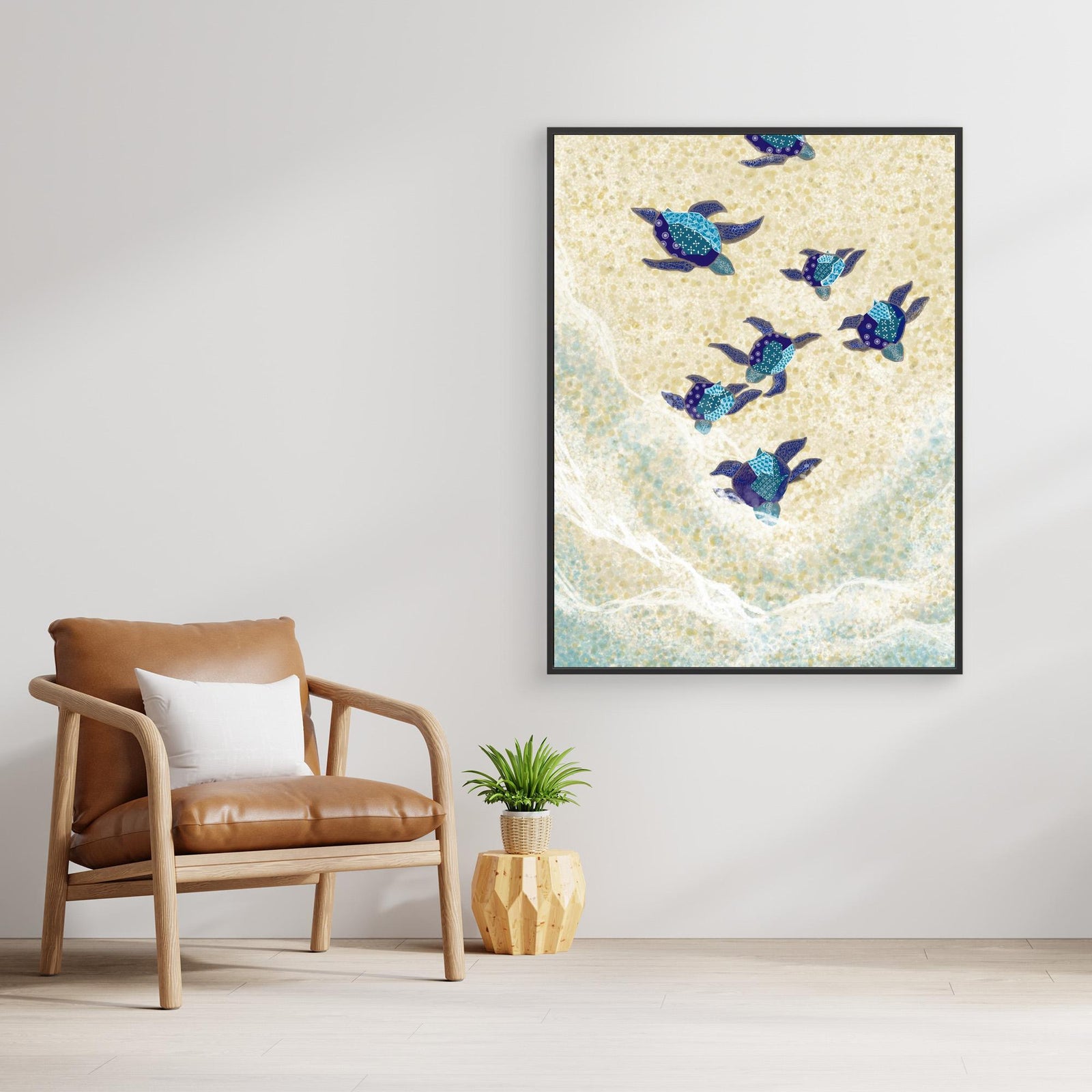 Canvas Print - Into survival by Art By The Ocean