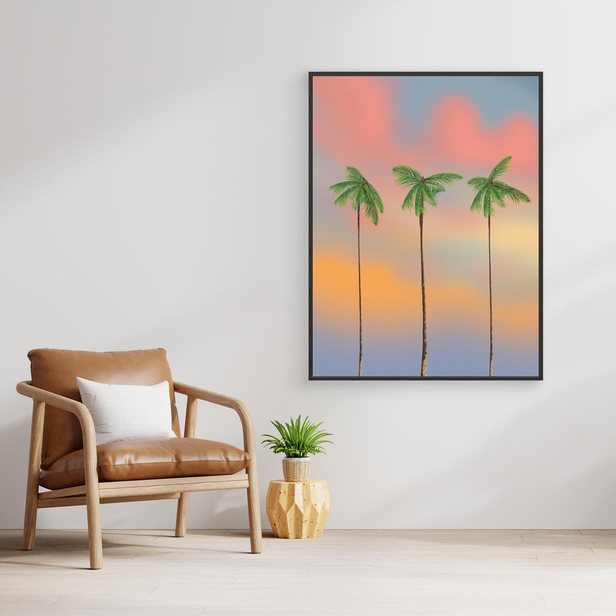 Canvas Print - Palms by Nicholas