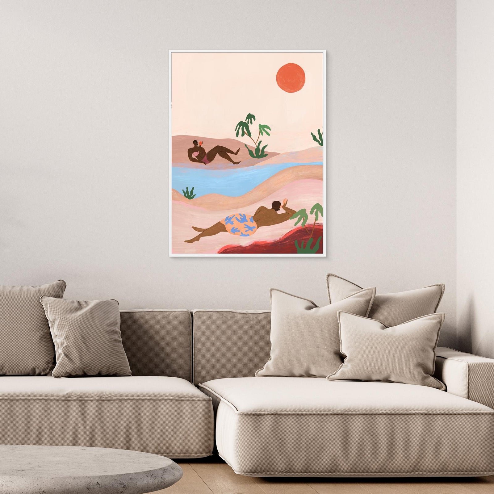 Canvas Print - Beach Please by Arty Guava