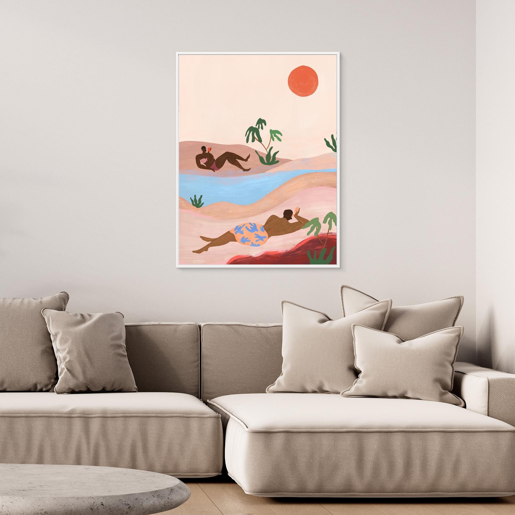 Canvas Print - Beach Please by Arty Guava