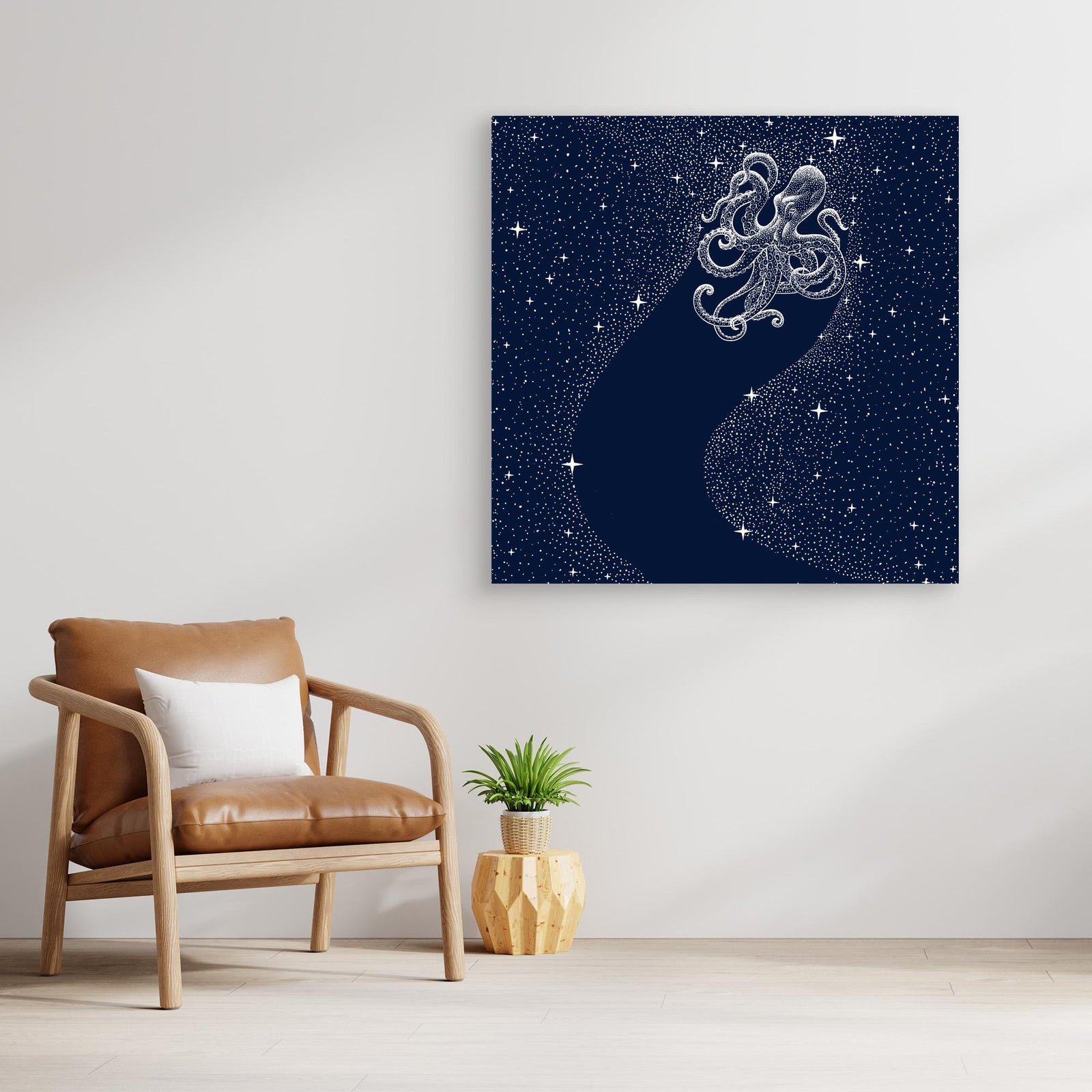 Canvas Print - Starry Octopus by Alirıza çakir