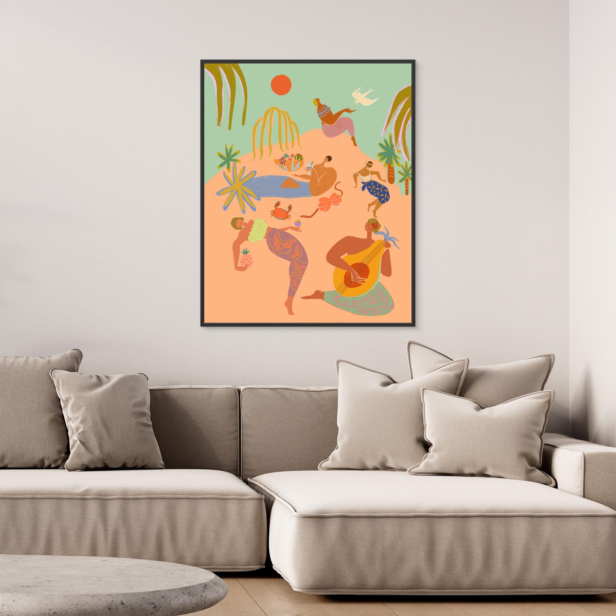Canvas Print - Vacation by Arty Guava