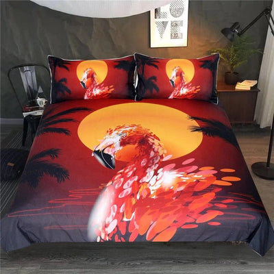 Flamingo Love Bedding Set