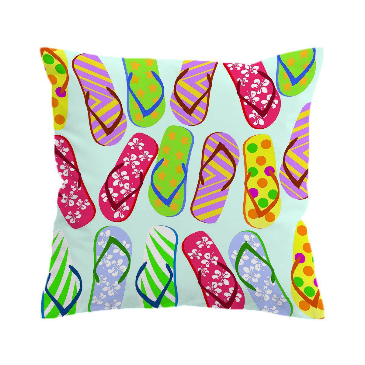 Flip Flop Kinda Girl Pillow Cover