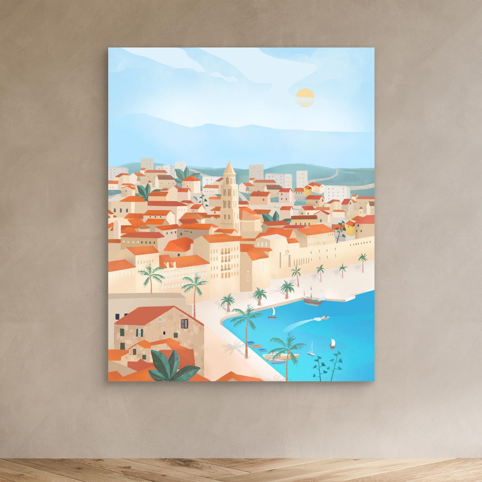 Canvas Print - Split, Croatia by Petra Lizde