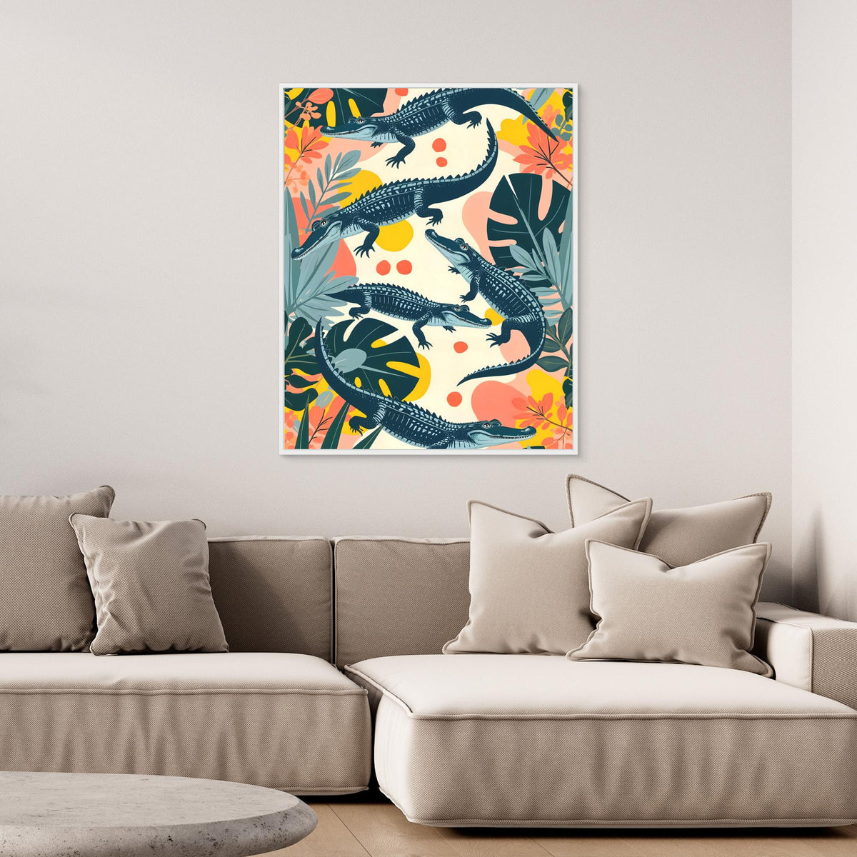 Canvas Print - Crocs by Uma Gokhale