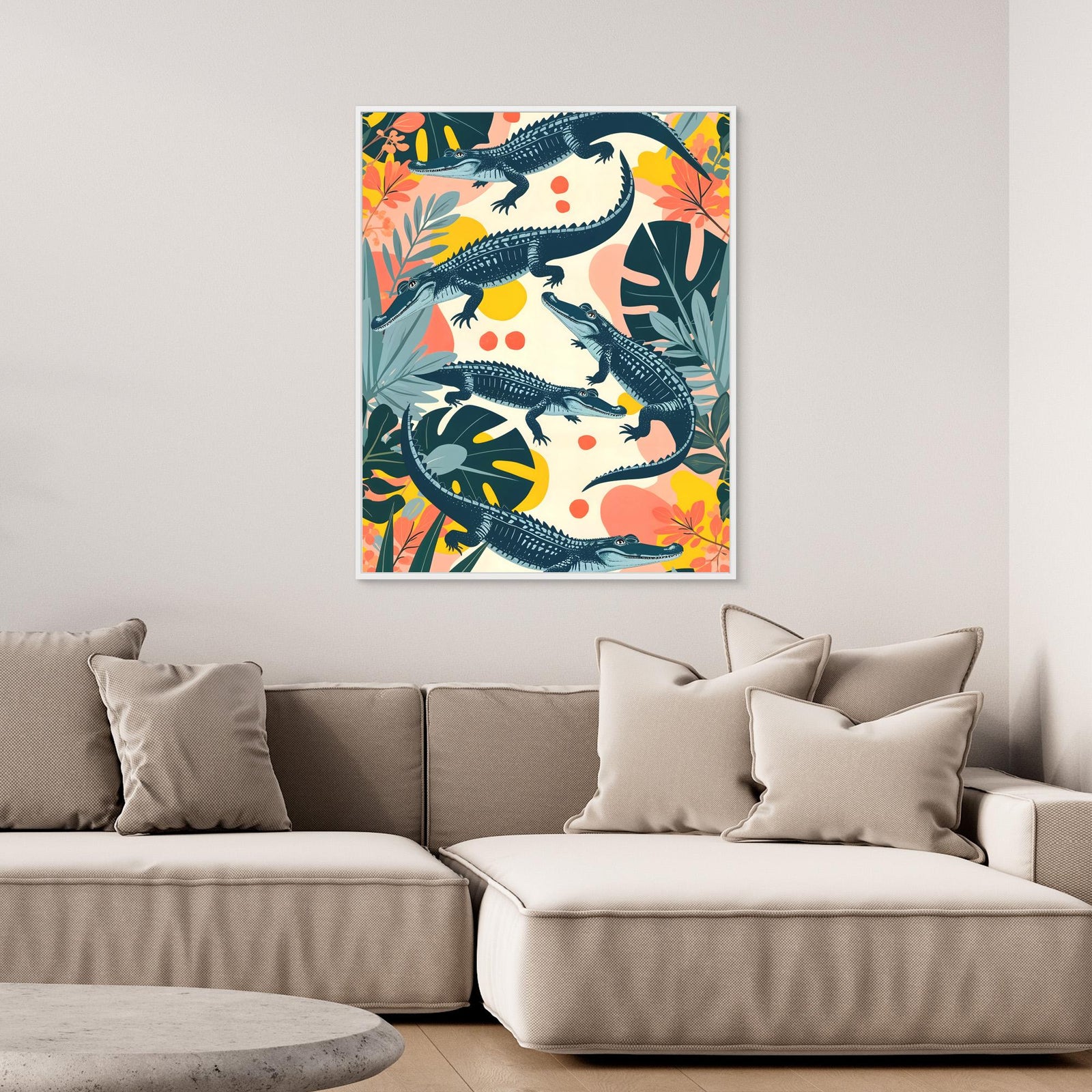 Canvas Print - Crocs by Uma Gokhale