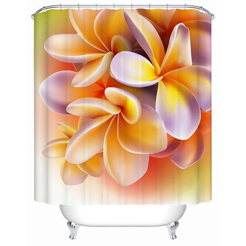 Frangipani Shower Curtain