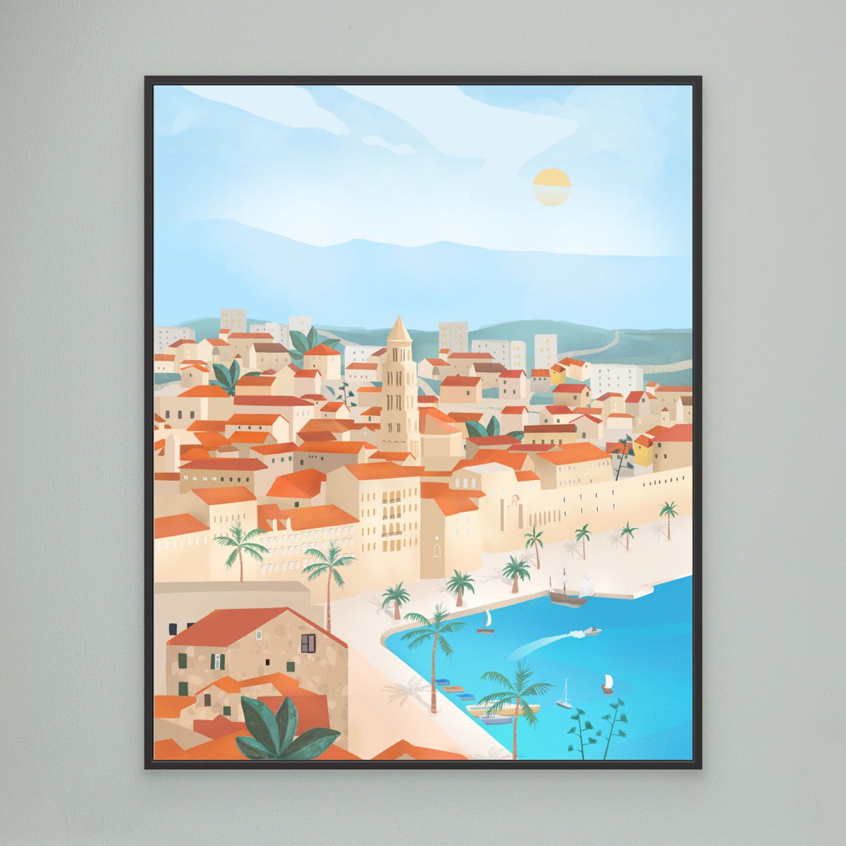Canvas Print - Split, Croatia by Petra Lizde