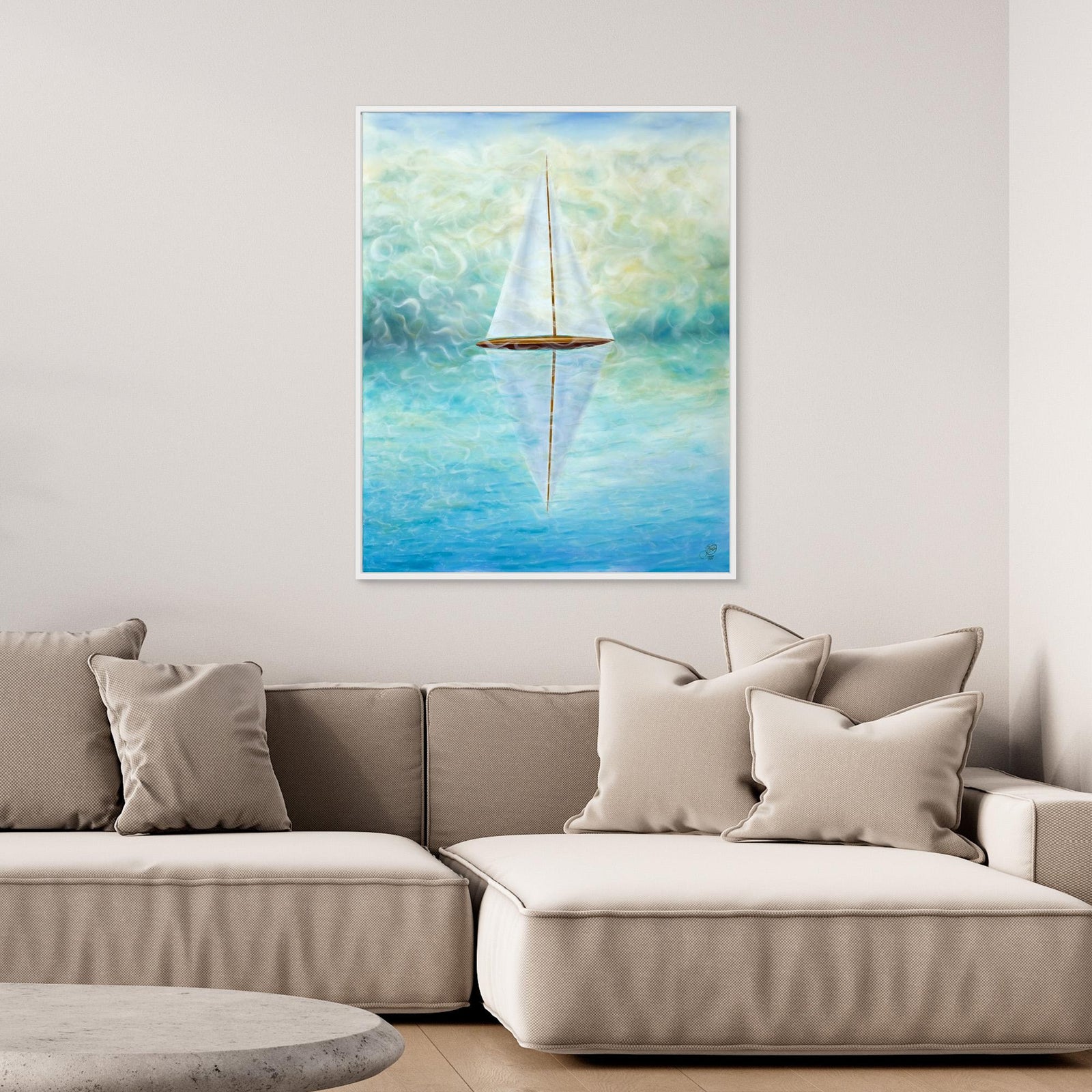 Canvas Print - Vessels by Zeal's Paintings