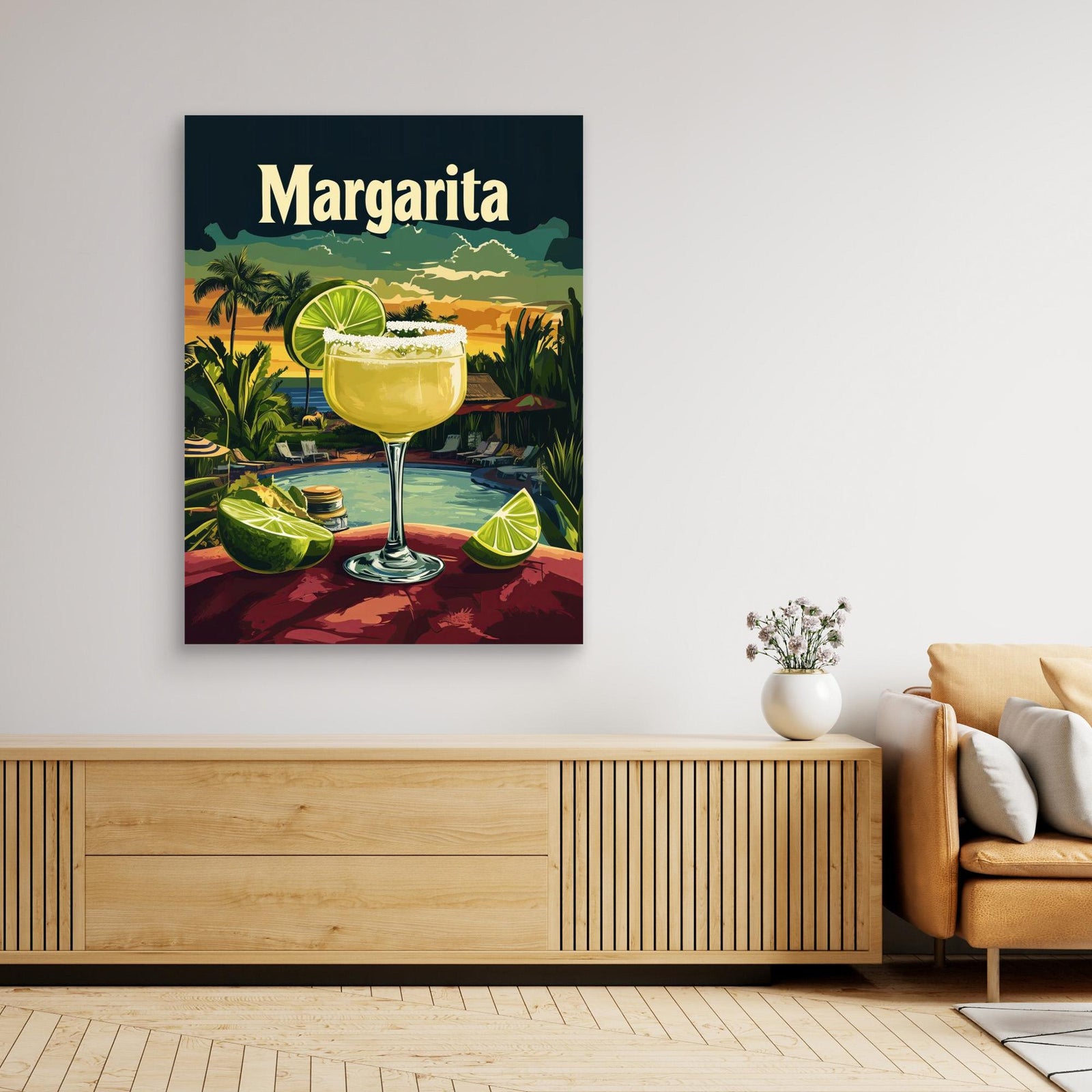 Canvas Print - Margarita Vintage by Andreas Magnusson