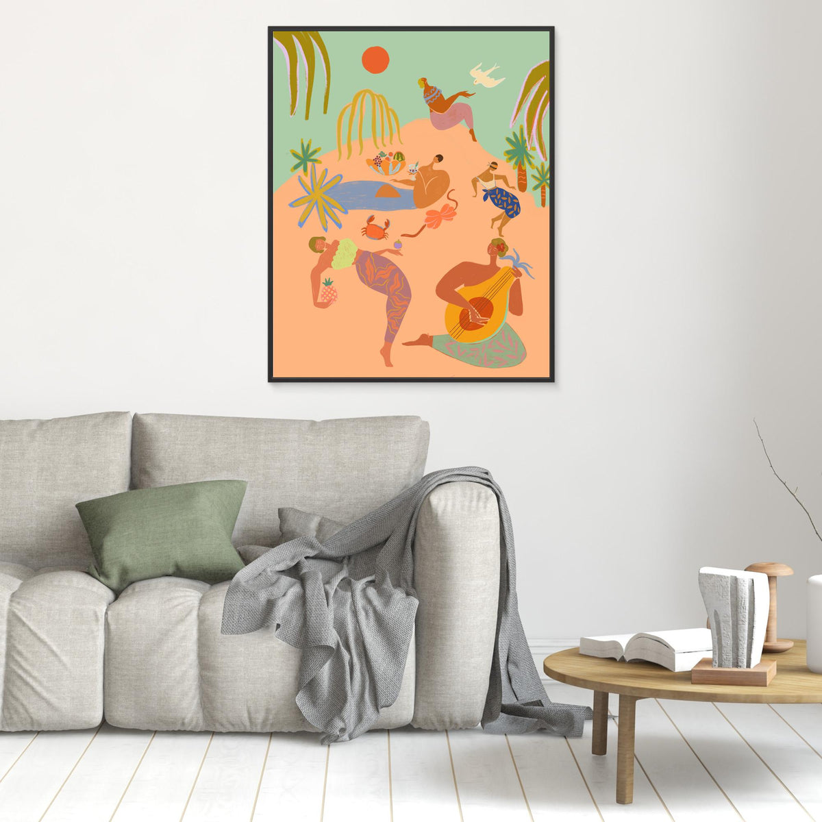 Canvas Print - Vacation by Arty Guava
