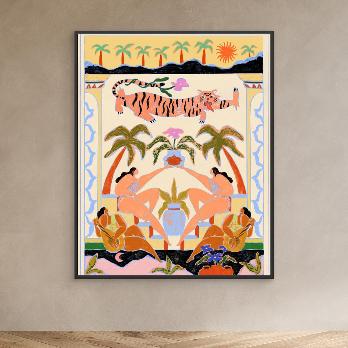 Canvas Print - Tropicana by Arty Guava
