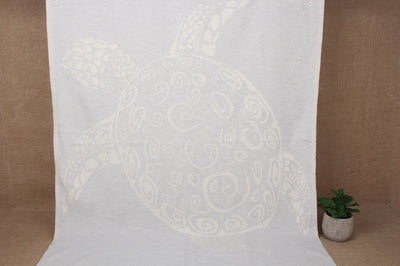 The Original GreyTurkish Turtle Beach Towel