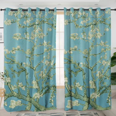 Van Gogh Almond Blossoms Curtains